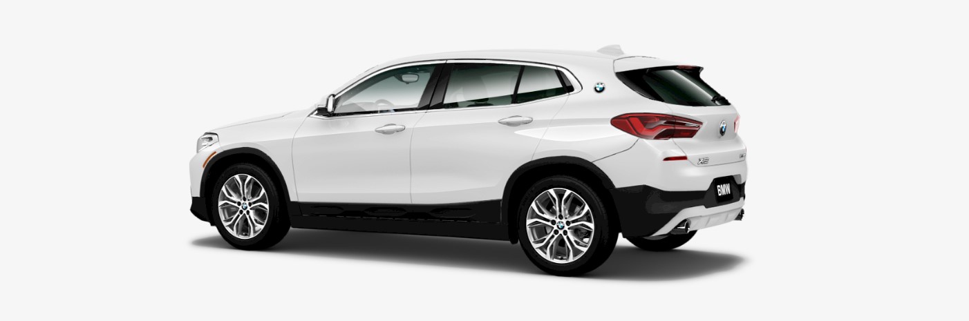 2018 BMW X2 sDrive28i Rear White Exterior 2018 BMW X2 sDrive28i Rear White Exterior
